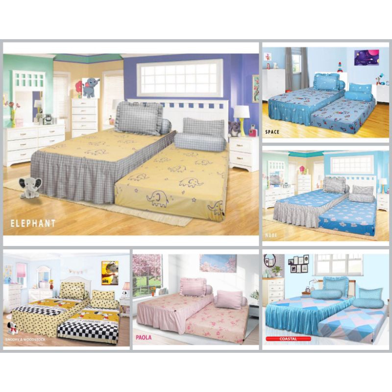 Seprai / Sprei All New My Love 2in1 Duo 120x200 Tinggi 30 cm / Seprei Sorong Atas Bawah My love