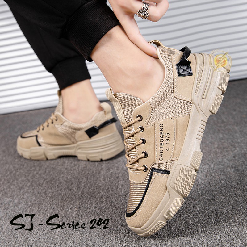 [JWALK] Sepatu Sneakers Pria Casual Hangout Kualitas Import Premium - 242