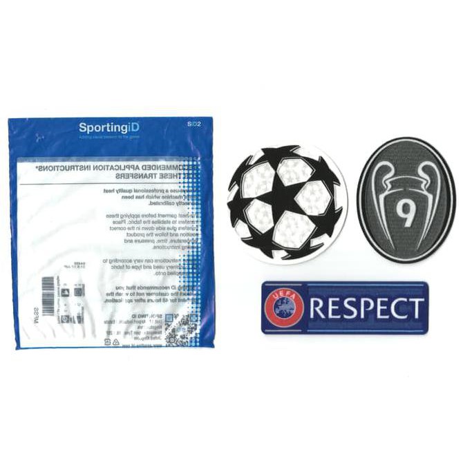 Patch Starball + BOH 9 + Respect. Real Madrid. Original Patch.