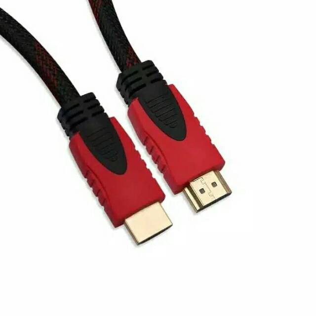 Original Kabel HDMI 3M 3 meter Bahan kain plat Gold Plated