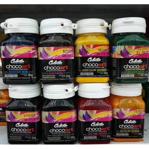 

Pewarna Makanan Choco Art Colatta 50g (Oil Base)