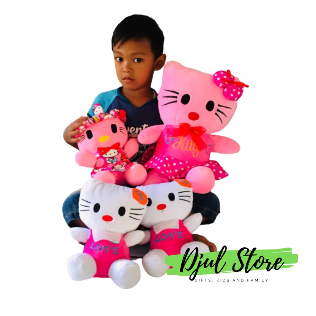 [BISA COD BAYAR DITEMPAT] BONEKA HELLO KITTY BERANAK TIGA