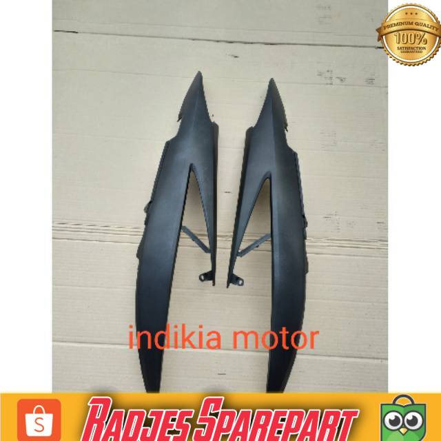 cover body bodi belakang Vario fi 110 LED hitam abu doff dop 2015 2016 2017 2018