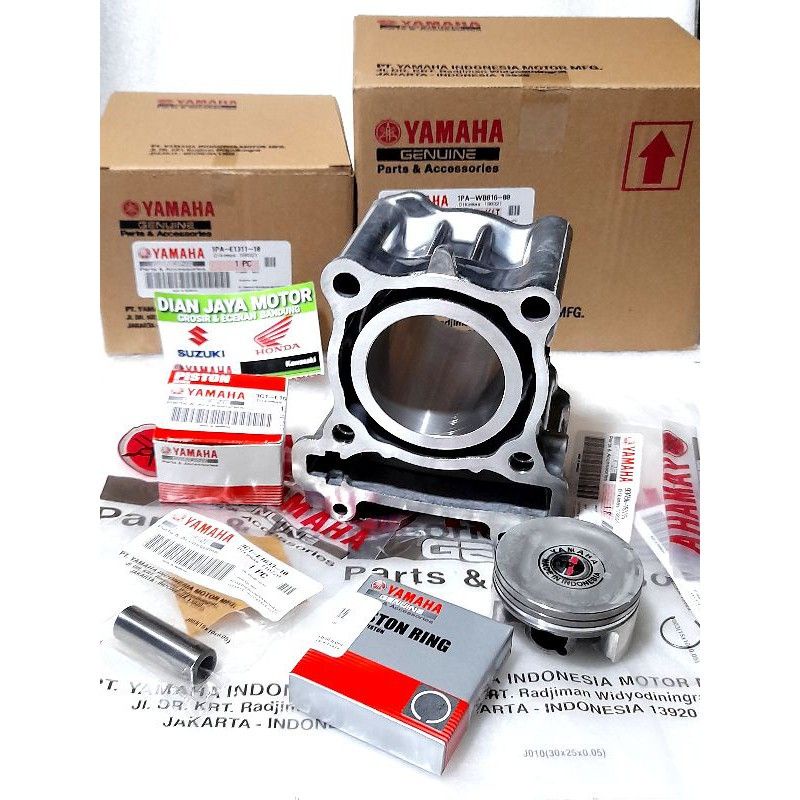Boring Original Yamaha Genuine Parts Kode Part 1PA Vixion Old Blok Seher Paket Yamaha Vixion New PAK