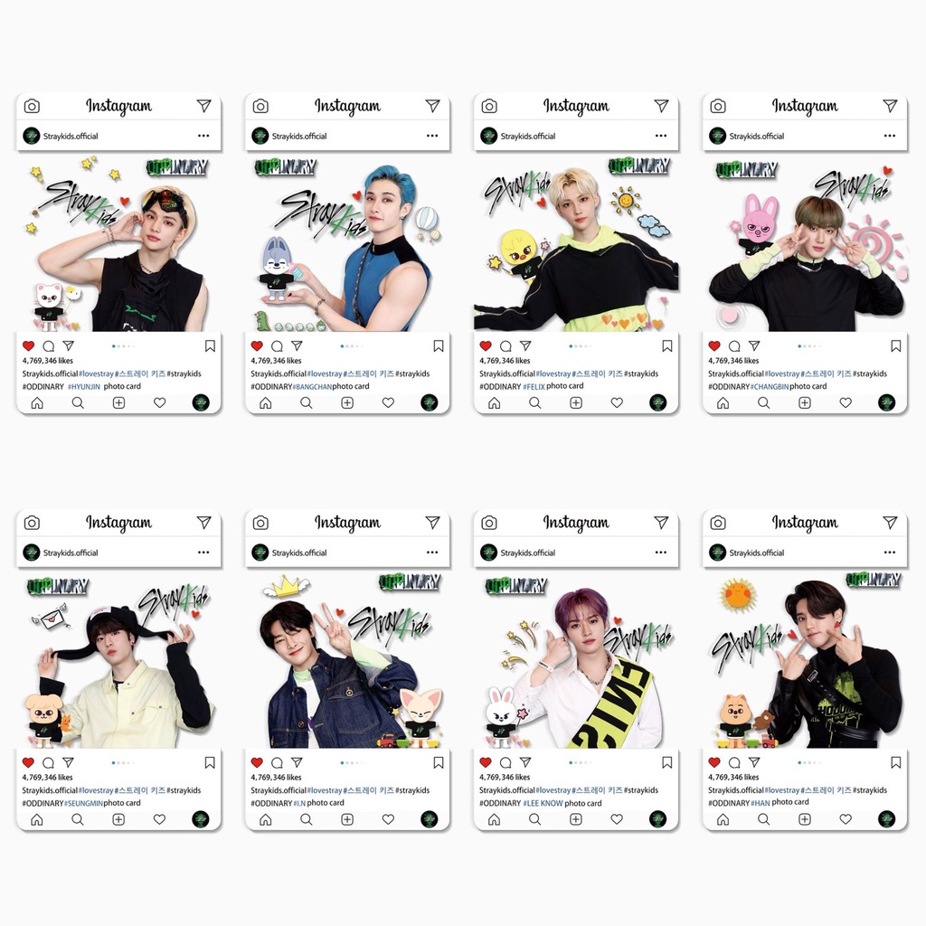 8pcs / set Kartu Album Foto Bahan Plastik Pvc Transparan