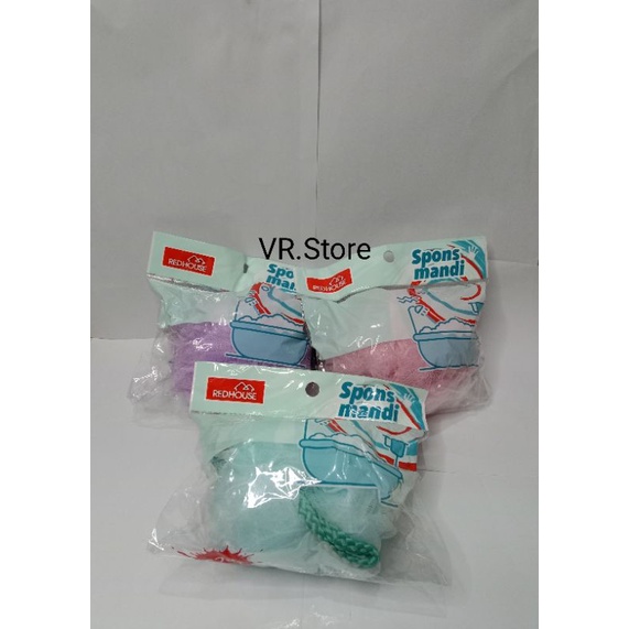 Spons Mandi Pendek 30gr BATH SPONGE (Random)