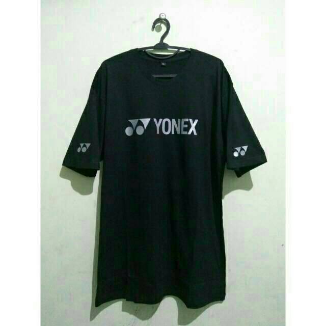 T shirt Yonex Custom 01 Kaos  Polos  Baju Badminton  Sablon 