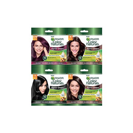 ✿ELYSABETHME✿ Garnier natural hair colour semir rambut termurah pewarna rambut