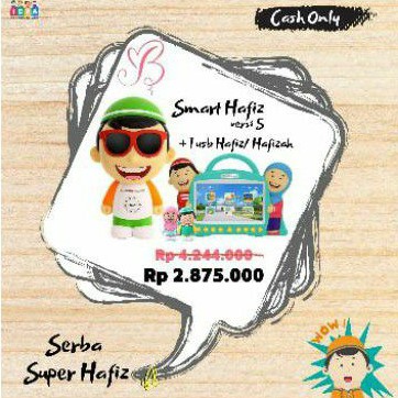 PROMO - SMART HAFIZ DAN SUPER HAFIZ - SMART HAFIZ V5 DAN USB - MAINAN EDUKASI - HAFIZDOLL