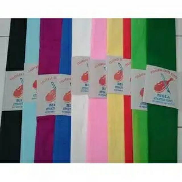 

Kertas crepe , paper crepe warna warni