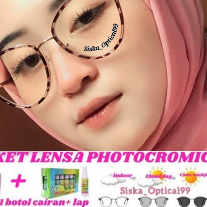 Kekinian - Frame Kacamata Cat Eye Wanita  Kacamata Photocromic | Kacamata Minus Anti Radiasi,  FRAME