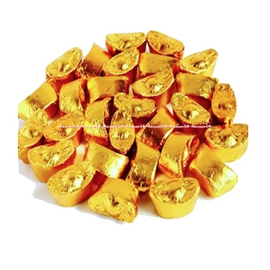 Coklat Yan Bao 200gr Koin Emas China Gong Xi Fa Choi Chocolate Coin Cokelat Model Gold Yanbao Imlek