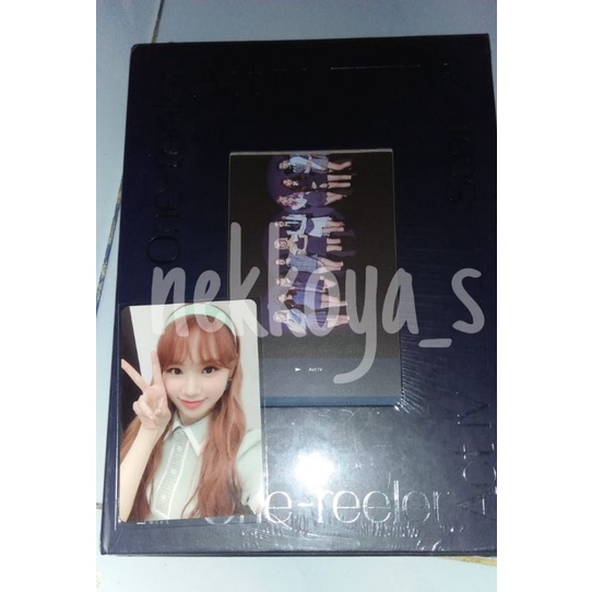 FLASH SALE IZ*ONE album One-reeler sealed scene 2 + photocard Kim Chaewon versi Violeta (ranger)