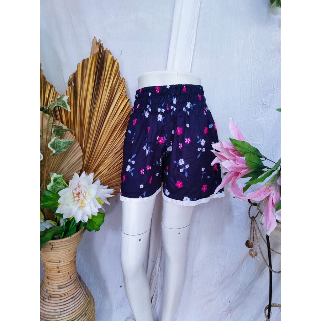 celana pendek renda dewasa/celana pendek wanita/celana pendek cewek/setelan celana pendek wanita/cel