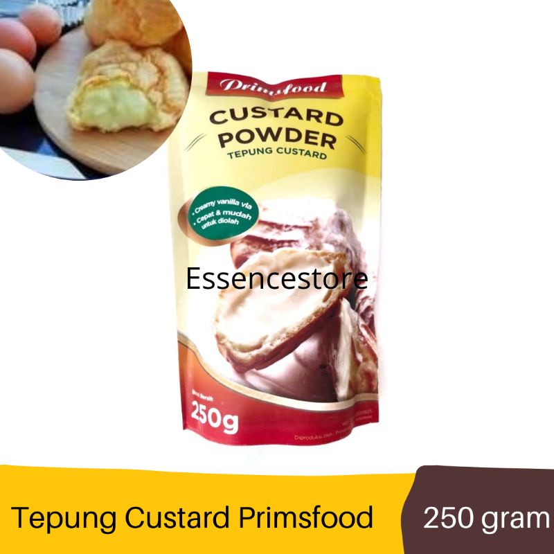 

Primsfood Tepung Custard Powder Pouch 250 Gram