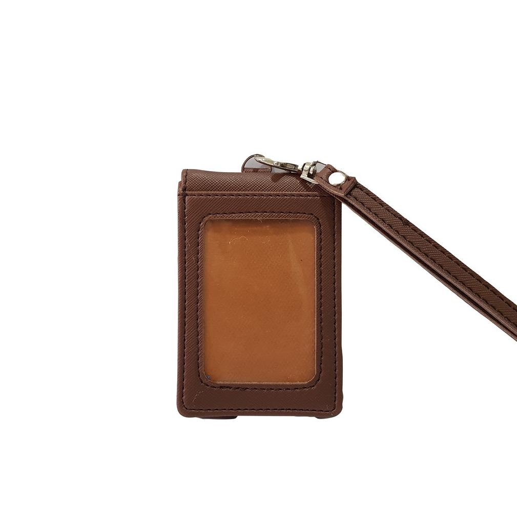

[KODE PRODUK AQTPW5263] ID Card Holder Magnet Lanyard Magnet Name Tag Kulit Berkualitas PU Leather ID Card