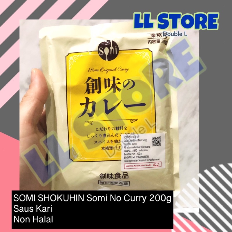 

SOMI SHOKUHIN Somi No Curry 200g Saus Kari Jepang Praktis