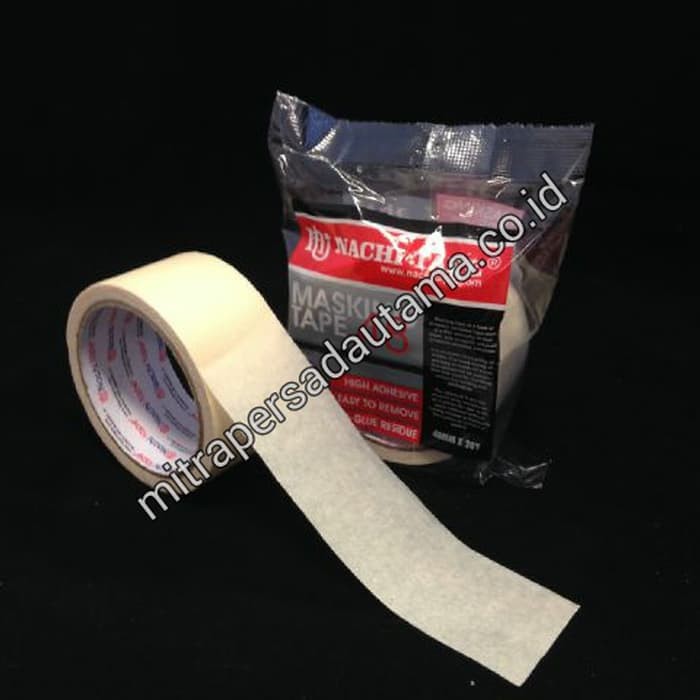 

Masking Tape 48 mm Nachi Lakban Kertas 48mm Plakban Selotip Isolasi Solasi
