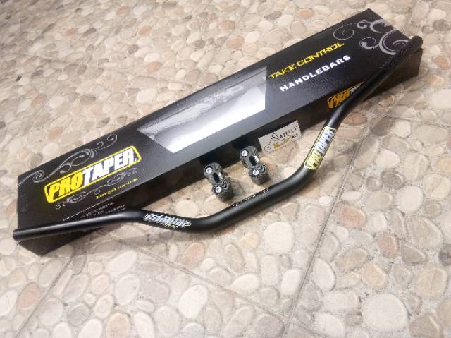 Stang Fatbar Protaper High + Raiser Stang CNC Motor Klx Trail Vixion Nmax Pcx Xride Beat Street Xabr