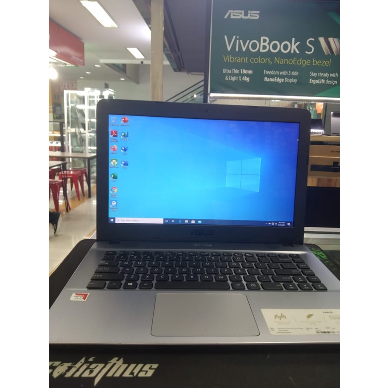 Laptop Leptop Second Seken Asus X441B AMD A4 9125 Ram 4gb  Hdd 1Tb Win10 termurah