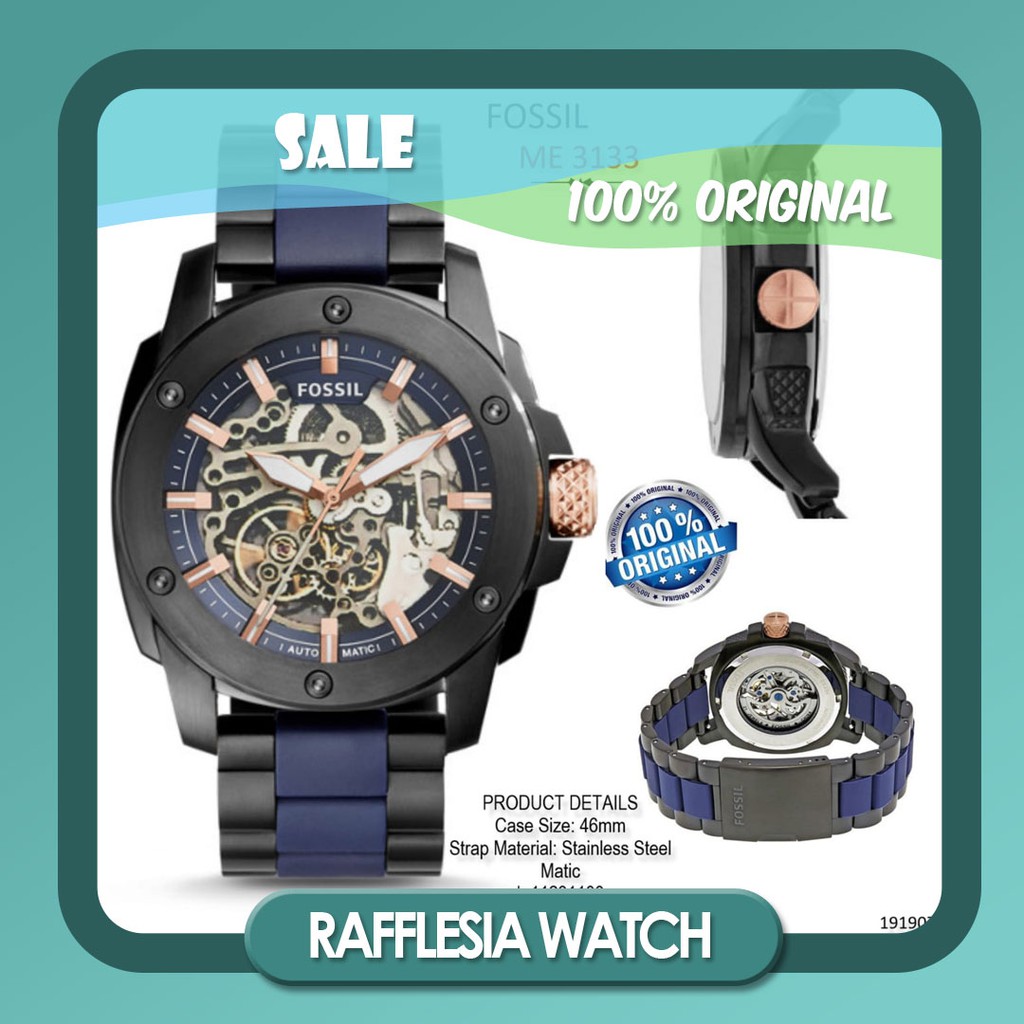 Jam Tangan Pria Fossil ME 3133 / ME3133 Original