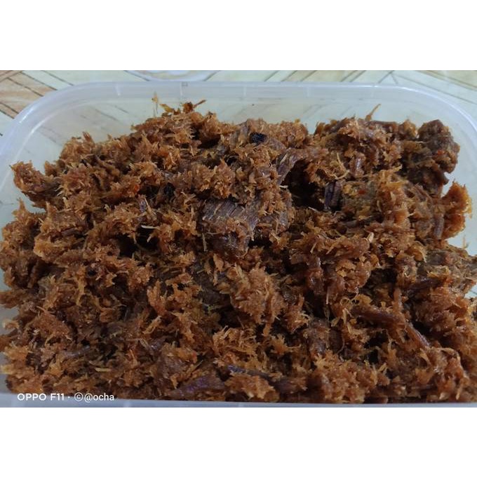 Dendeng Istimewa Asli 250gr Cap Cabe Merah Sedang Manis Daging Sapi