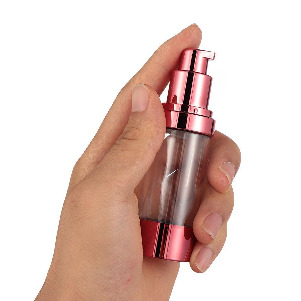 POPULAR Populer Botol Isi Ulang 15 /30 /50ml Alat Makeup Wadah Krim Airless Kosong