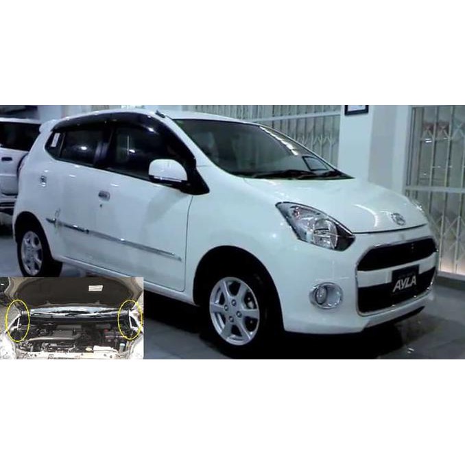 Hidrolis Hidrolik Kap Mesin Ayla Agya Warna Putih