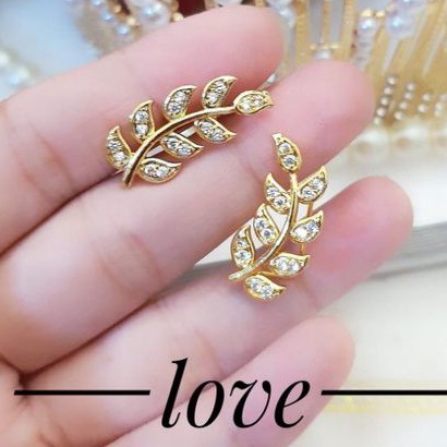 Xuping anting lapis emas 24k 2902f