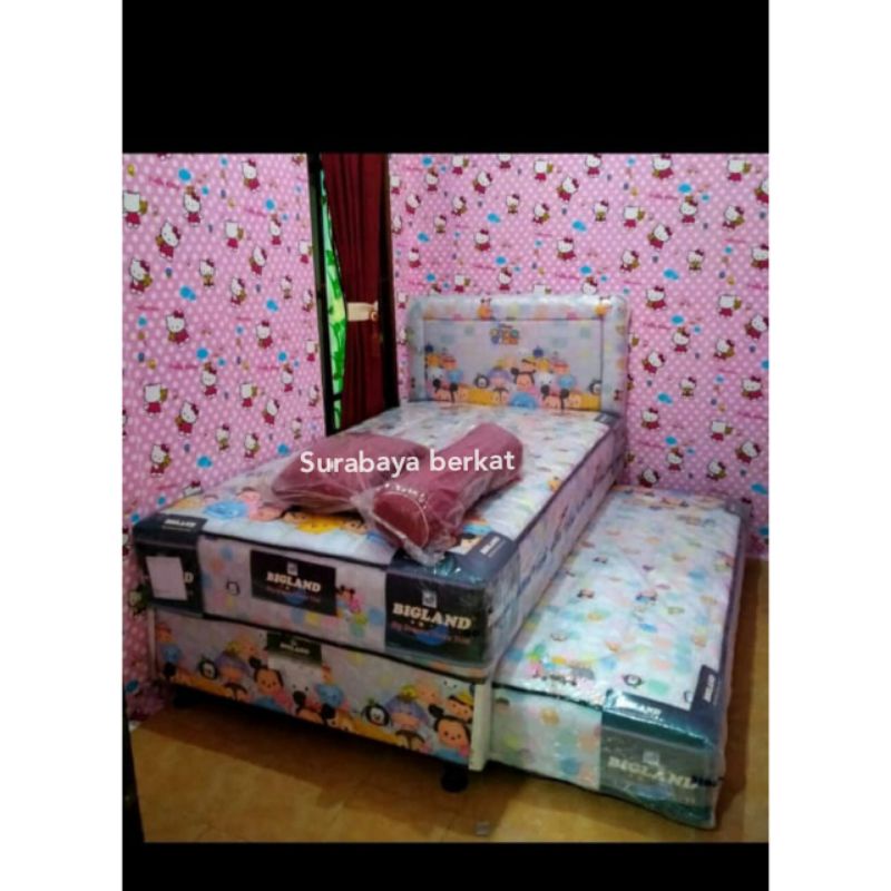 spring bed sorong twin bigland tsum tsum