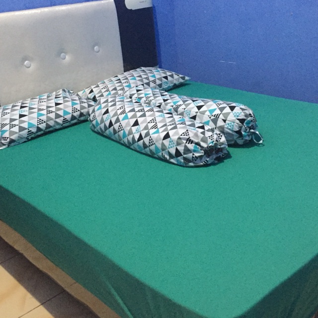Sprei anti badai / geser hijau tosca