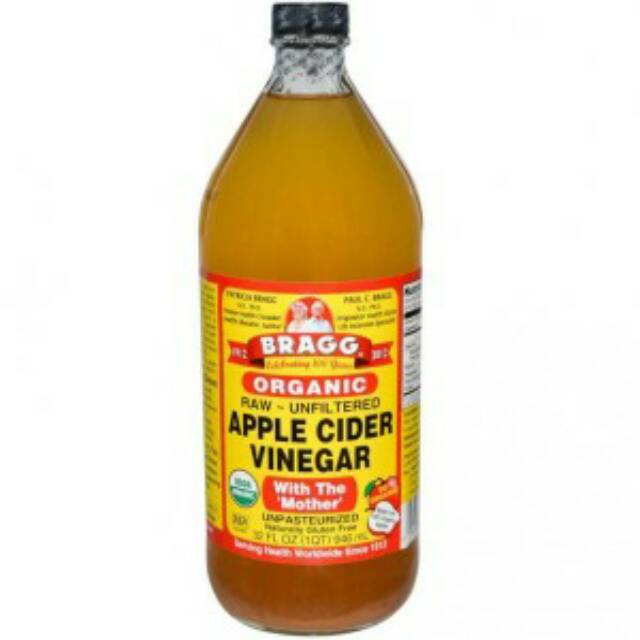 

Bragg apple cider vinegar / cuka apel organik 100%