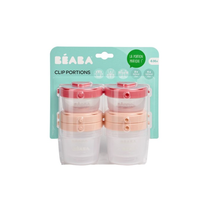 Beaba Clip Portions 6pcs 4month+