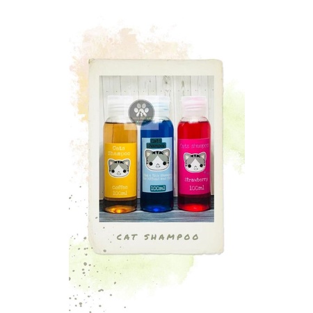 Cat Shampoo, shampoo kucing  wangi berkualitas 100ml