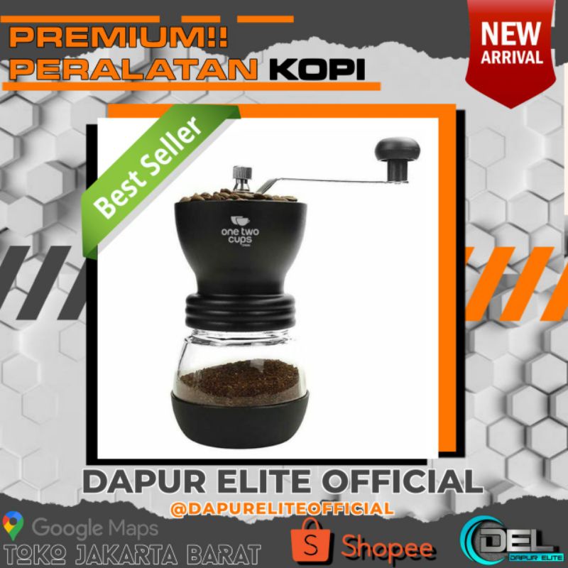 Grinder Kopi Manual Coffee Grinder Alat Penggiling Gilingan Biji Kopi