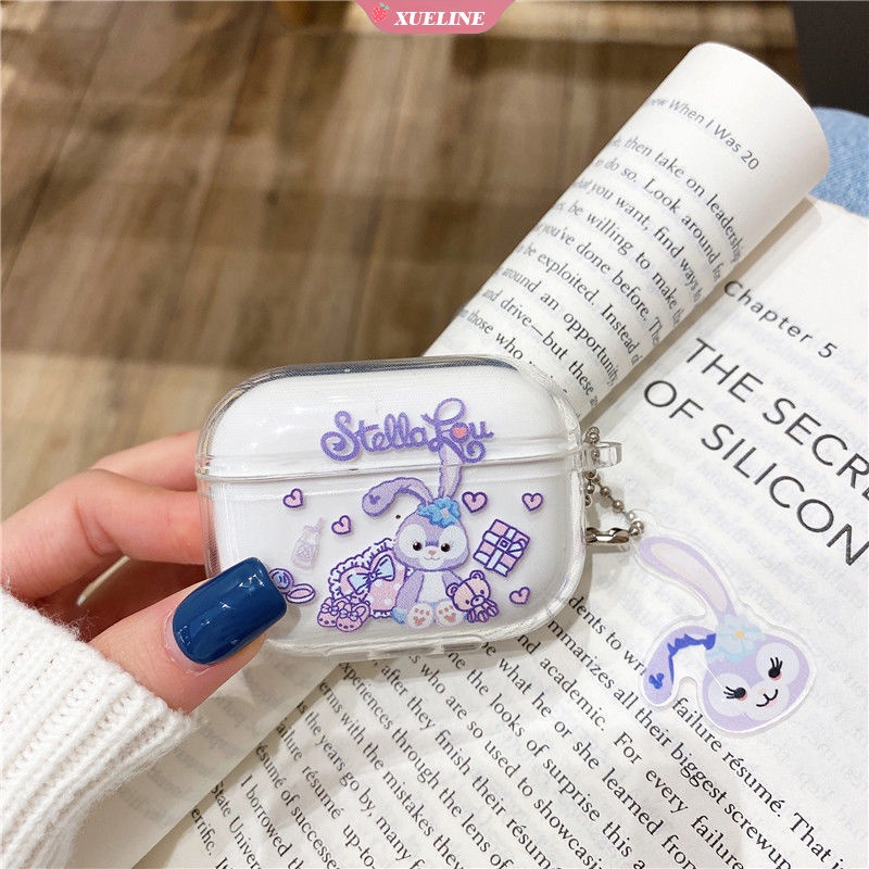 Disney Casing Silikon Motif StellaLou Anti Jatuh / Gores Untuk Simpan Earphone Wireless Bluetooth Apple AirPods 1 / 2 pro