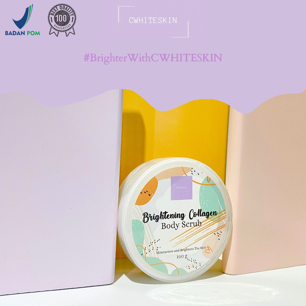 CWHITESKIN Brightening Collagen Body Scrub 100gr