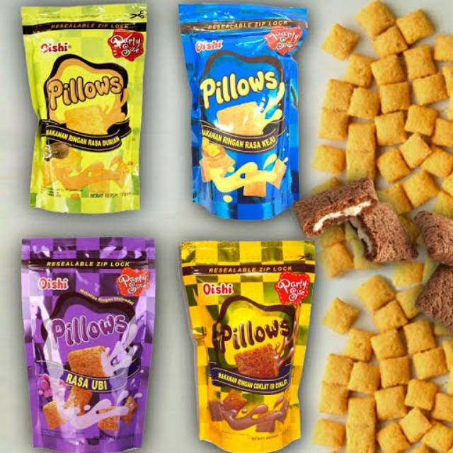 

Snack Oishi pillow bantal 110 gr