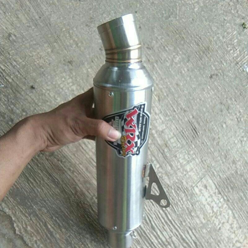 silincer knalpot WRX stainless gp5 silincer knalpot saja dan inlet 50