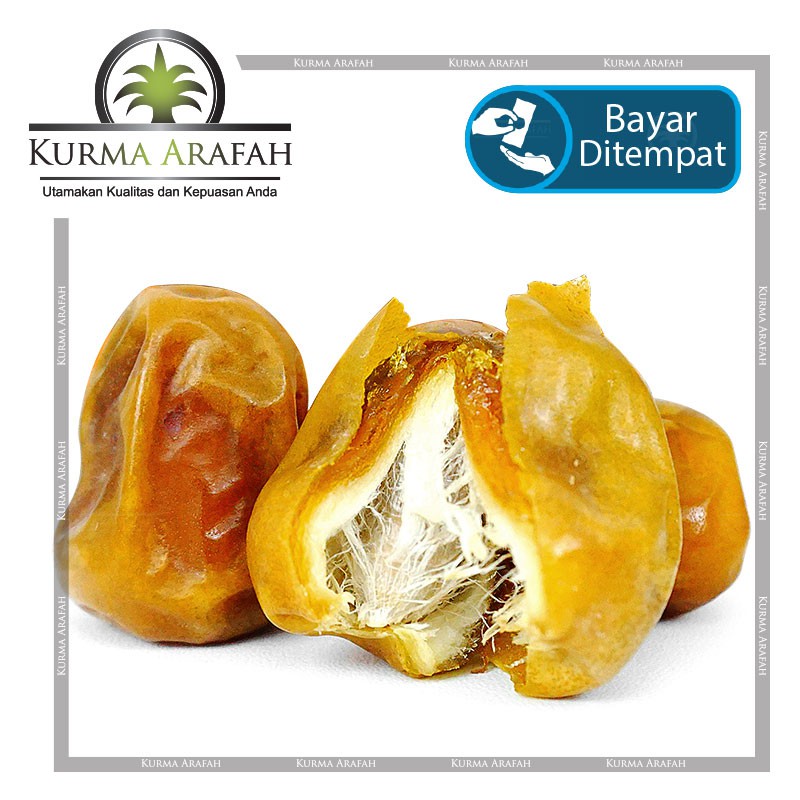 Kurma Sukari 1 kg Kurma Sukari Lembut Sukkari Ori