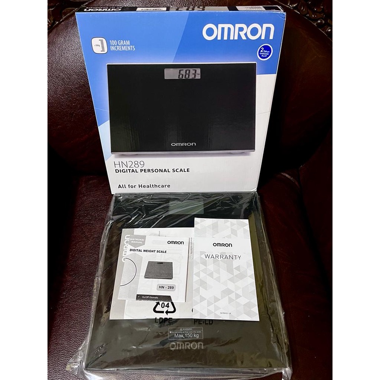 TIMBANGAN DIGITAL OMRON HN 289 / TIMBANGAN BADAN DIGITAL / OMRON DIGITAL WEIGHT SCALE HN 289