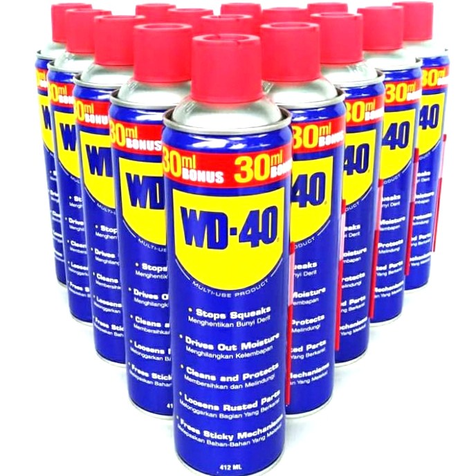 d0220vv Wd 40 / Wd-40 / Wd40 Original Made In Usa Isi 412Ml Fs302Vv