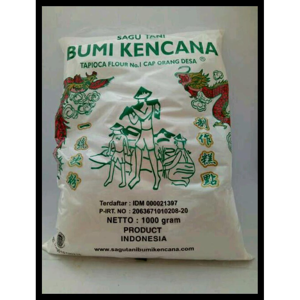 

bn5s tepung tapioka bumi kencana 1kg | sagu bumi kencana 1 kg zpyv