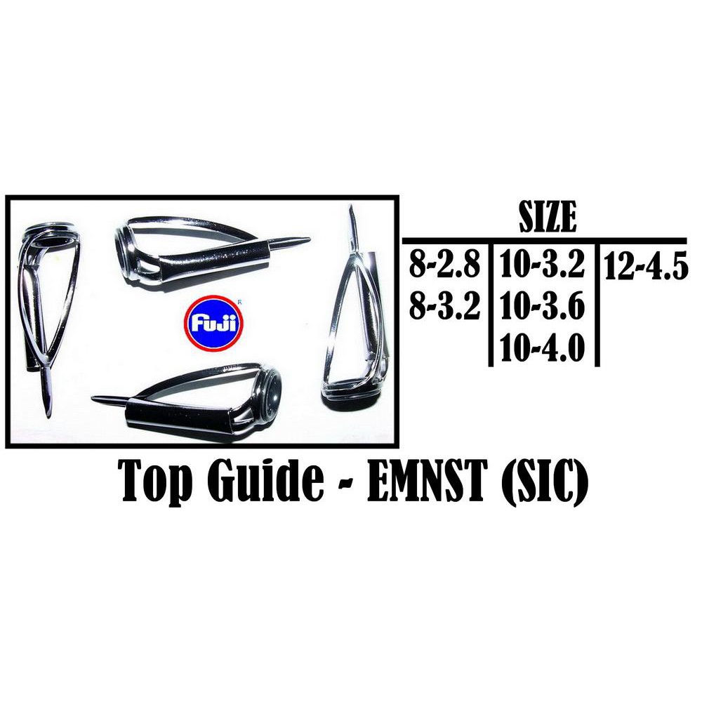 Fuji Top Guide EMNST (SIC) Size #8 #10 #12