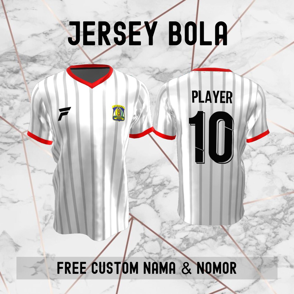 Jersey Persiba Balikpapan Klub Bola Baju Kaos Custom Nama dan Nomor Punggung - 200