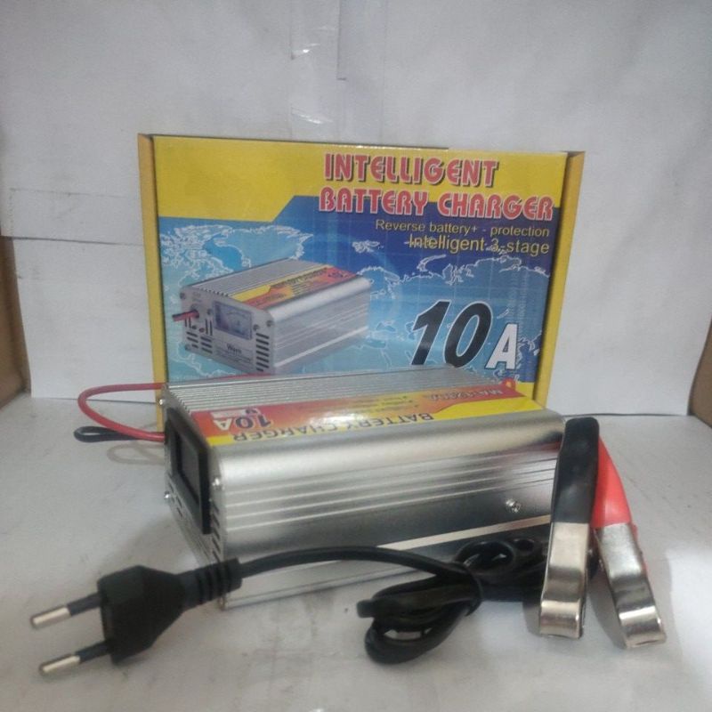 charger aki 10A 12volt digital automatic