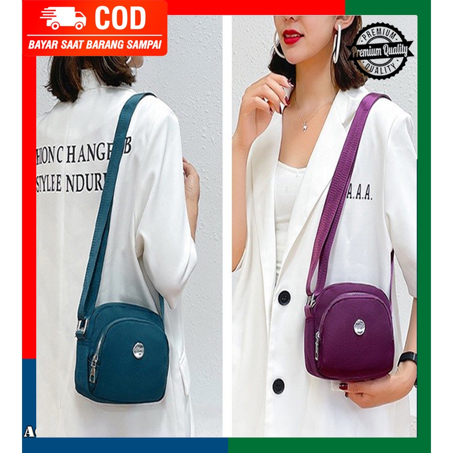 Tas Selempang Slingbag Kecil Wanita Korea