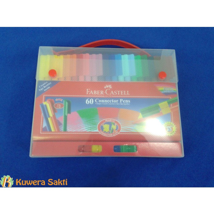 

(DISKON TERMURAH) Connector Pen Faber Castell 60 warna