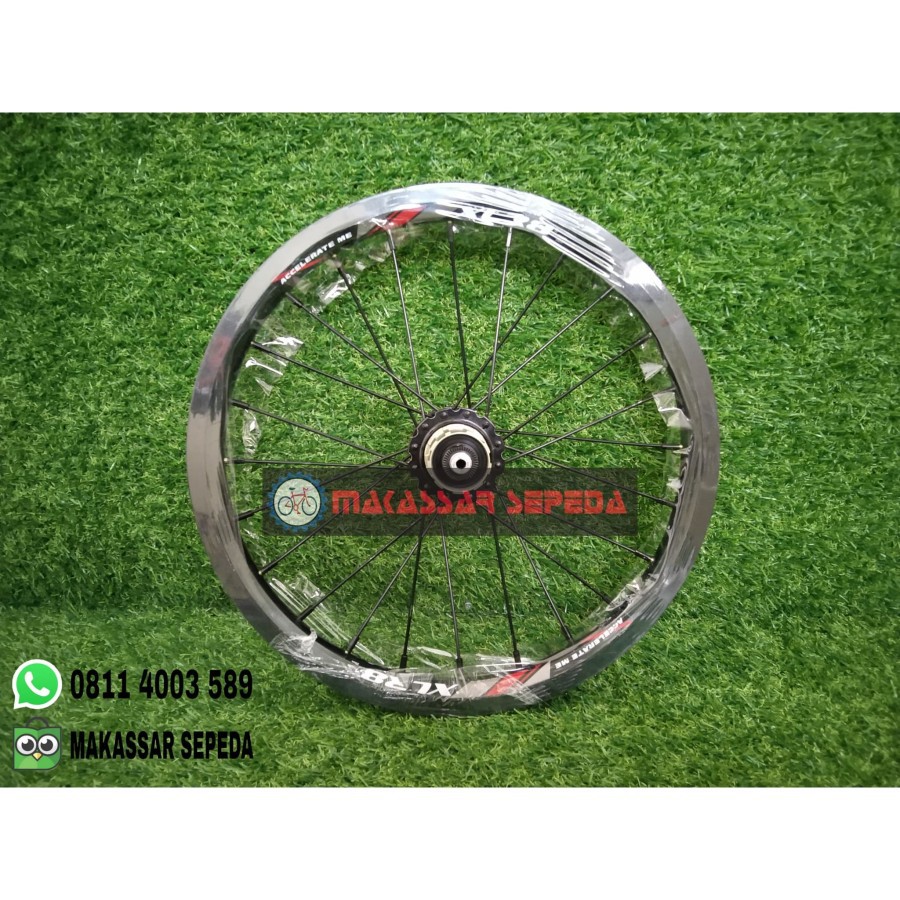 WHEELSET SEPEDA XLR8 16INC (MURNI) VBRAKE