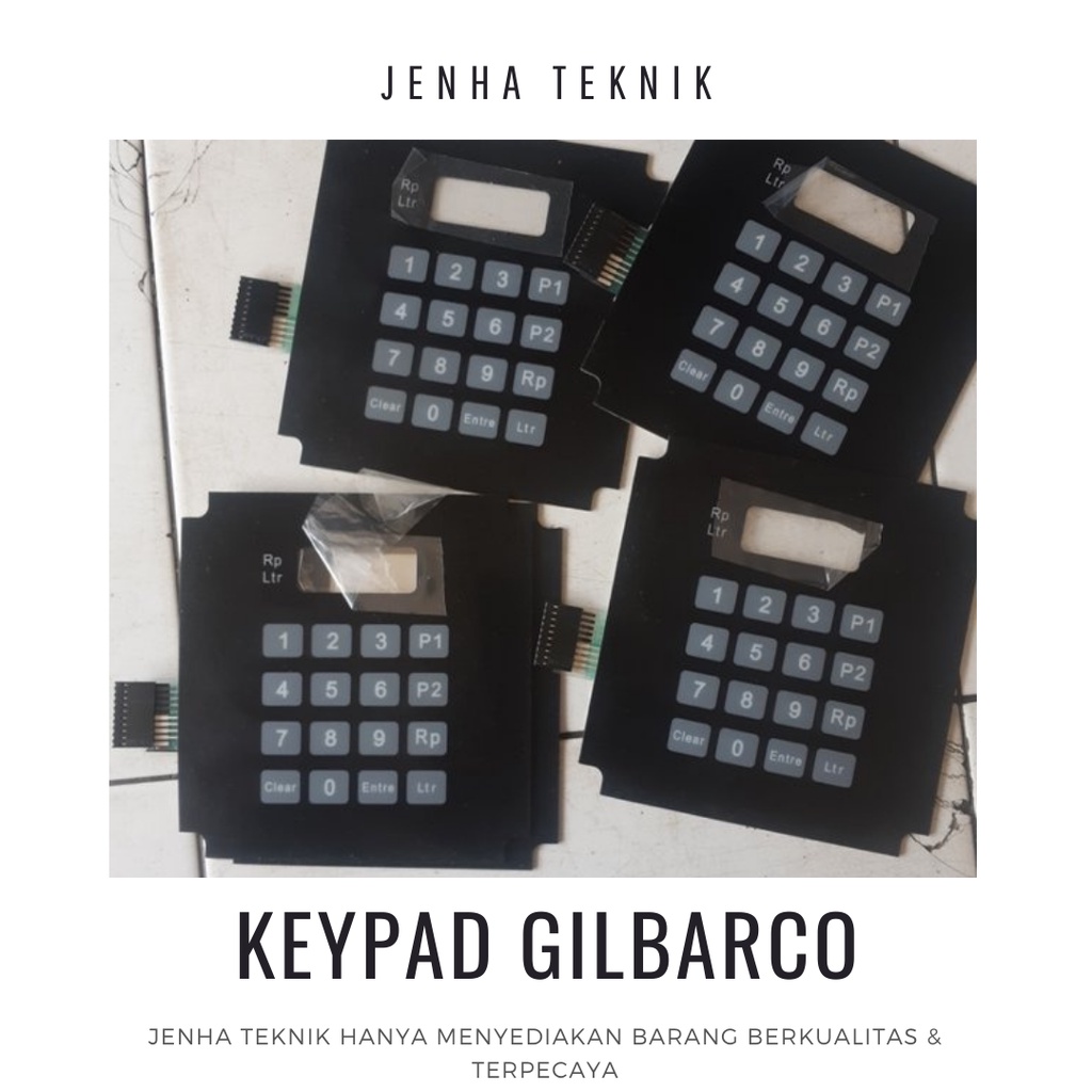 Keypad Gilbarco ORI Kabel Pendek Keypad Operator Gilbarco Mesin Dispenser Gilbarco SPBU
